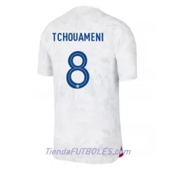 Camiseta Francia Aurelien Tchouameni 8 Hombre Segunda Mundial 2022 Camiseta Francia Aurelien Tchouameni 8 Hombre Segunda Mundial 2022