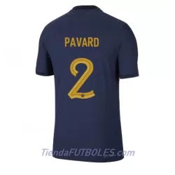 Camiseta Francia Benjamin Pavard 2 Hombre Primera Mundial 2022