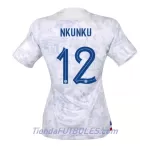 Camiseta Francia Christopher Nkunku 12 Mujer Segunda Mundial 2022