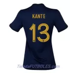 Camiseta Francia Kante 13 Mujer Primera Mundial 2022