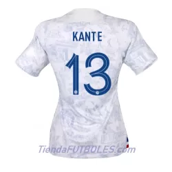 Camiseta Francia Kante 13 Mujer Segunda Mundial 2022 Camiseta Francia Kante 13 Mujer Segunda Mundial 2022