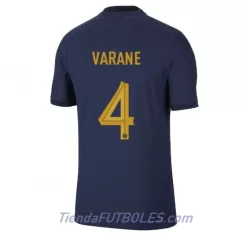 Camiseta Francia Raphael Varane 4 Hombre Primera Mundial 2022