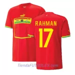Camiseta Ghana Baba Rahman 17 Hombre Segunda Mundial 2022