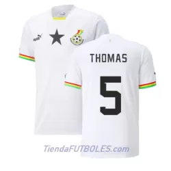 Camiseta Ghana Thomas Partey 5 Hombre Primera Mundial 2022 Camiseta Ghana Thomas Partey 5 Hombre Primera Mundial 2022
