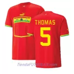 Camiseta Ghana Thomas Partey 5 Hombre Segunda Mundial 2022