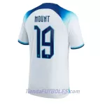 Camiseta Inglaterra Mason Mount 19 Hombre Primera Mundial 2022