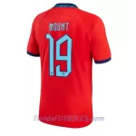 Camiseta Inglaterra Mason Mount 19 Hombre Segunda Mundial 2022