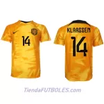 Camiseta Países Bajos Davy Klaassen 14 Hombre Primera Mundial 2022
