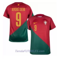 Camiseta Portugal Andre Silva 9 Hombre Primera Mundial 2022 Camiseta Portugal Andre Silva 9 Hombre Primera Mundial 2022