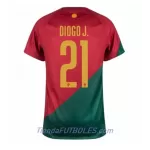 Camiseta Portugal Diogo Jota 21 Hombre Primera Mundial 2022
