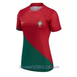 Camiseta Portugal Mujer Primera Mundial 2022
