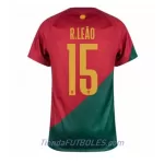 Camiseta Portugal Rafael Leao 15 Hombre Primera Mundial 2022