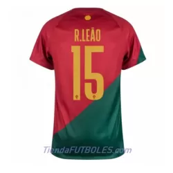 Camiseta Portugal Rafael Leao 15 Hombre Primera Mundial 2022 Camiseta Portugal Rafael Leao 15 Hombre Primera Mundial 2022