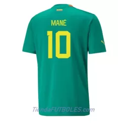 Camiseta Senegal Sadio Mane 10 Hombre Segunda Mundial 2022 Camiseta Senegal Sadio Mane 10 Hombre Segunda Mundial 2022