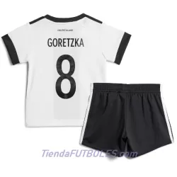 Conjunto Alemania Leon Goretzka 8 Niño Primera Mundial 2022 Conjunto Alemania Leon Goretzka 8 Niño Primera Mundial 2022