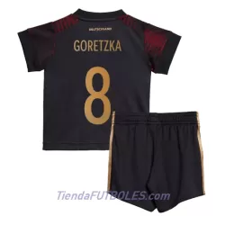 Conjunto Alemania Leon Goretzka 8 Niño Segunda Mundial 2022 Conjunto Alemania Leon Goretzka 8 Niño Segunda Mundial 2022