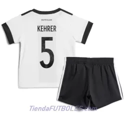 Conjunto Alemania Thilo Kehrer 5 Niño Primera Mundial 2022 Conjunto Alemania Thilo Kehrer 5 Niño Primera Mundial 2022