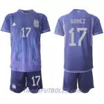 Conjunto Argentina Alejandro Gomez 17 Niño Segunda Mundial 2022