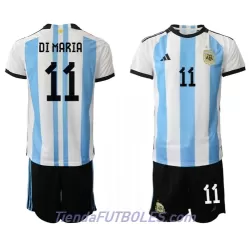 Conjunto Argentina Angel Di Maria 11 Niño Primera Mundial 2022 Conjunto Argentina Angel Di Maria 11 Niño Primera Mundial 2022