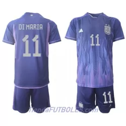 Conjunto Argentina Angel Di Maria 11 Niño Segunda Mundial 2022 Conjunto Argentina Angel Di Maria 11 Niño Segunda Mundial 2022
