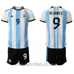 Conjunto Argentina Julian Alvarez 9 Niño Primera Mundial 2022 Conjunto Argentina Julian Alvarez 9 Niño Primera Mundial 2022