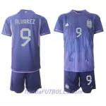 Conjunto Argentina Julian Alvarez 9 Niño Segunda Mundial 2022