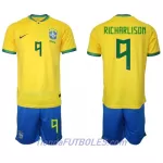 Conjunto Brasil Richarlison 9 Niño Primera Mundial 2022