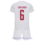 Conjunto Dinamarca Andreas Christensen 6 Niño Segunda Mundial 2022
