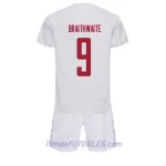 Conjunto Dinamarca Martin Braithwaite 9 Niño Segunda Mundial 2022