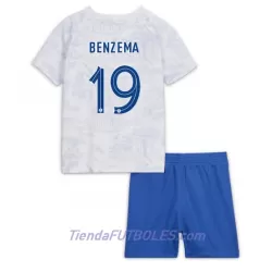 Conjunto Francia Karim Benzema 19 Niño Segunda Mundial 2022 Conjunto Francia Karim Benzema 19 Niño Segunda Mundial 2022