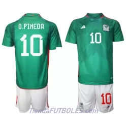 Conjunto México Orbelin Pineda 10 Niño Primera Mundial 2022 Conjunto México Orbelin Pineda 10 Niño Primera Mundial 2022