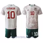Conjunto México Orbelin Pineda 10 Niño Segunda Mundial 2022