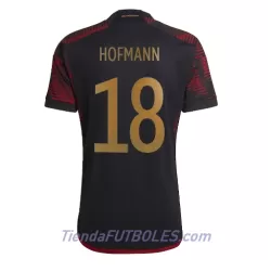 Camiseta Alemania Jonas Hofmann 18 Hombre Segunda Mundial 2022 Camiseta Alemania Jonas Hofmann 18 Hombre Segunda Mundial 2022
