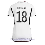 Camiseta Alemania Jonas Hofmann 18 Mujer Primera Mundial 2022
