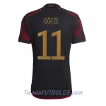 Camiseta Alemania Mario Gotze 11 Hombre Segunda Mundial 2022