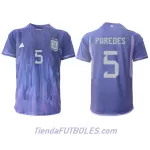 Camiseta Argentina Leandro Paredes 5 Hombre Segunda Mundial 2022