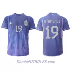 Camiseta Argentina Nicolas Otamendi 19 Hombre Segunda Mundial 2022 Camiseta Argentina Nicolas Otamendi 19 Hombre Segunda Mundial 2022
