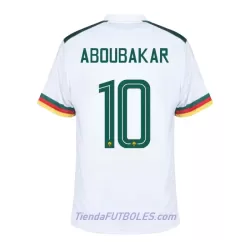 Camiseta Camerún Aboubakar 10 Hombre Segunda Mundial 2022 Camiseta Camerún Aboubakar 10 Hombre Segunda Mundial 2022