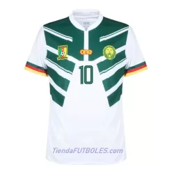 Camiseta Camerún Aboubakar 10 Hombre Segunda Mundial 2022