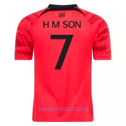 Camiseta Corea Del Sur H M Son 7 Hombre Primera Mundial 2022 Camiseta Corea Del Sur H M Son 7 Hombre Primera Mundial 2022