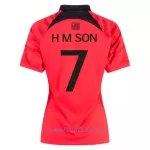 Camiseta Corea del Sur H M SON 7 Mujer Primera Mundial 2022