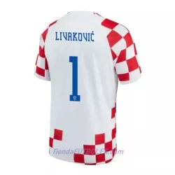 Camiseta Croacia Livakovic 1 Hombre Primera Mundial 2022 Camiseta Croacia Livakovic 1 Hombre Primera Mundial 2022