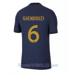 Camiseta Francia Matteo Guendouzi 6 Hombre Primera Mundial 2022