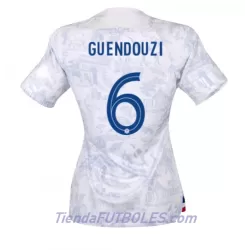 Camiseta Francia Matteo Guendouzi 6 Mujer Segunda Mundial 2022