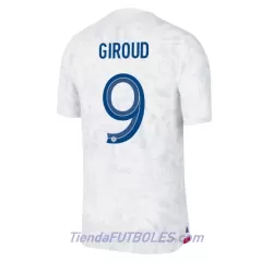Camiseta Francia Olivier Giroud 9 Hombre Segunda Mundial 2022 Camiseta Francia Olivier Giroud 9 Hombre Segunda Mundial 2022