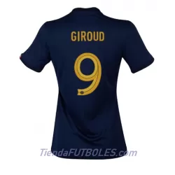 Camiseta Francia Olivier Giroud 9 Mujer Primera Mundial 2022 Camiseta Francia Olivier Giroud 9 Mujer Primera Mundial 2022