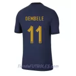 Camiseta Francia Ousmane Dembele 11 Hombre Primera Mundial 2022