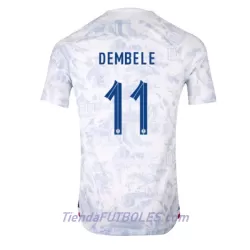 Camiseta Francia Ousmane Dembele 11 Hombre Segunda Mundial 2022 Camiseta Francia Ousmane Dembele 11 Hombre Segunda Mundial 2022