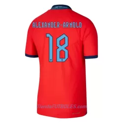Camiseta Inglaterra Alexander-Arnold 18 Hombre Segunda Mundial 2022 Camiseta Inglaterra Alexander-Arnold 18 Hombre Segunda Mundial 2022