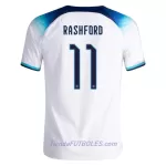 Camiseta Inglaterra Rashford 11 Hombre Primera Mundial 2022